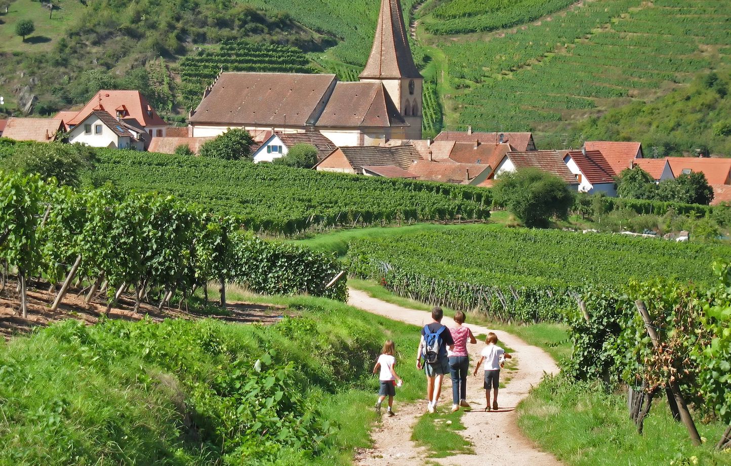quitter la campagne pour la ville : la campagne 