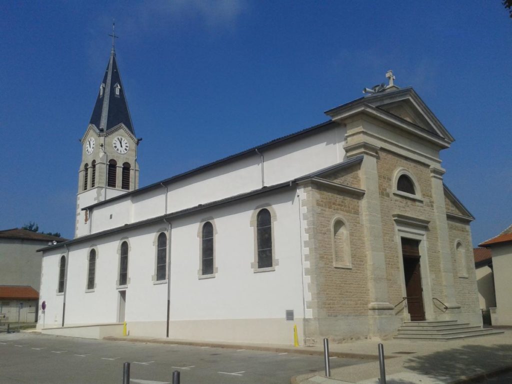 Société de déménagement à Pusignan: L'église de Pusignan