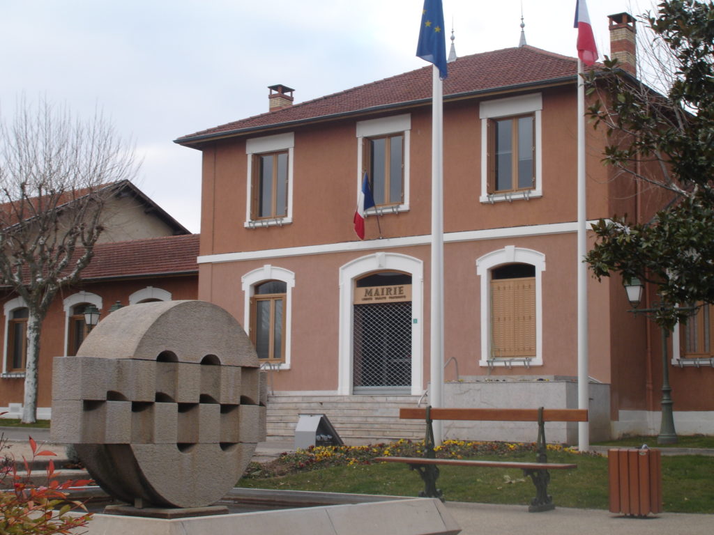 La mairie de Chaponnay