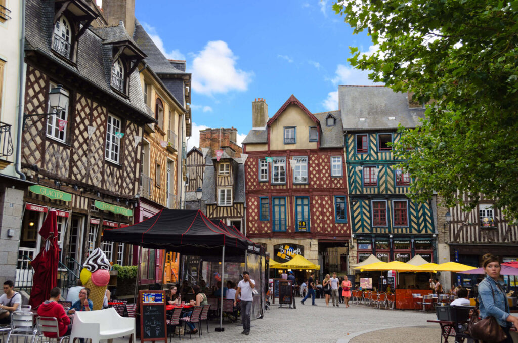 Les maisons médiévales de Rennes